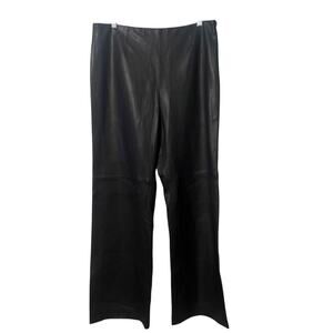 Rebecca Taylor Leather Ankle Pant Size 12 NWT